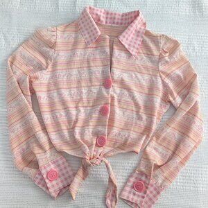 Hand Made One-of-a-kind Hallter Top Size Medium